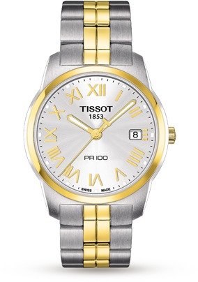 Tissot PR100 Gents Bi Colour Watch