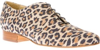 Labour Of Love leopard print 'Tap' shoe