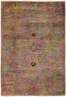 One-of-a-Kind Hand-Knotted Rug (4'9"x3'3")