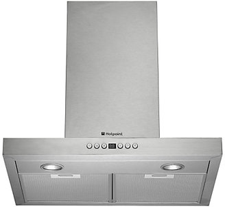 Hotpoint HHB6.7AD Chimney Cooker Hood, Stainless Steel