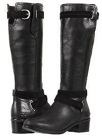 UGG Women's Shoes Darcie Equestrian Boots 1004172 Black *New*