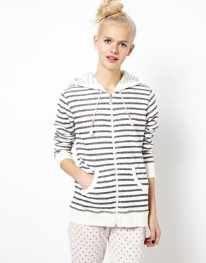 Esprit Loungewear Stripe Jacket
