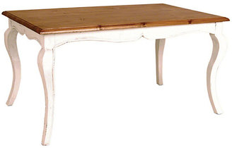 Catalan French Dining Table - White