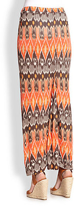 Joie Loni Printted Jersey Maxi Skirt