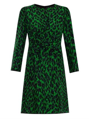 Marc Jacobs Leopard-print bow-front dress