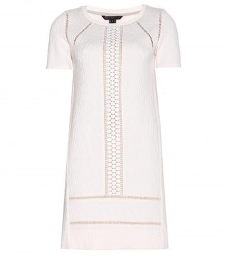 Marc by Marc Jacobs Demi Embroidered Textured-jersey Dress