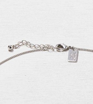 aerie AEO Silver R Pendant Necklace