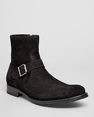 To Boot Jax Suede Buckle Boots