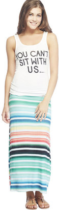 Wet Seal Striped Maxi Skirt
