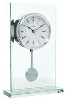 Acctim Glass pendulum mantel clock