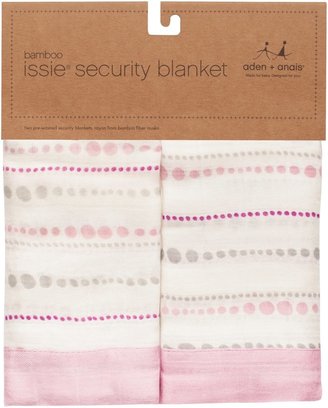 Aden Anais aden + anais Bamboo Rayon Muslin Issie Security Blanket - Tranquility/Beads-One Size