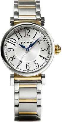 Coach 14501722 Madison Gold-Toned and Stainless Steel Watch - for Women