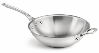 Calphalon AccuCore Stainless Steel 12" Flat Bottom Wok