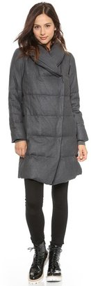 DKNY Pure Wool Puffer Coat