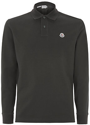 Moncler Contrast Collar and Cuffs Polo Shirt