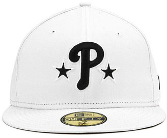 New Era Philadelphia Phillies MLB White And Black 59FIFTY Cap