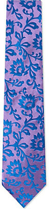 Duchamp Baroque floral tie