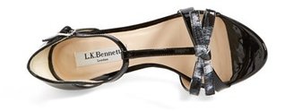 LK Bennett 'Anya' T-Strap Leather Sandal (Women)