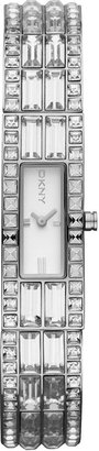 DKNY NY3715 Glitz Silver Ladies Bangle Watch
