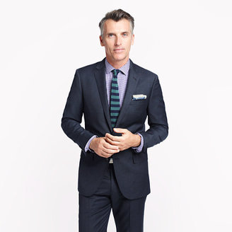 J.Crew Ludlow suit jacket with double vent in Italian worsted wool