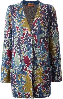 Missoni Vintage oversize patterned cardigan