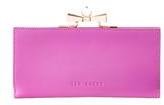 Ted Baker Leather Crystal Bow Purse