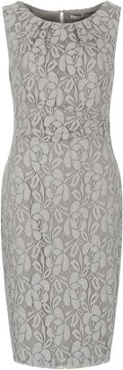 House of Fraser Planet Silver grey lace dress