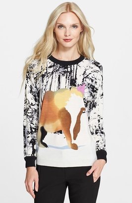Tibi 'Forest Bear' Merino Sweater