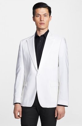 Versace Trim Fit Tuxedo Jacket
