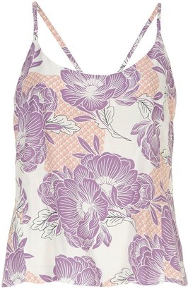 House of Fraser Lola Skye Tropical tie camisole