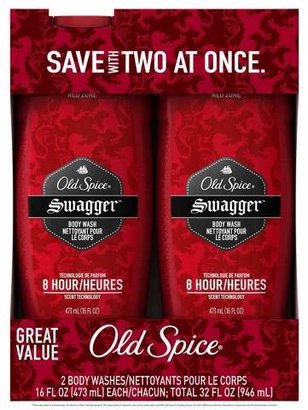Old Spice Red Zone Swagger Scent Body Wash for Men - 16 fl oz/2pk