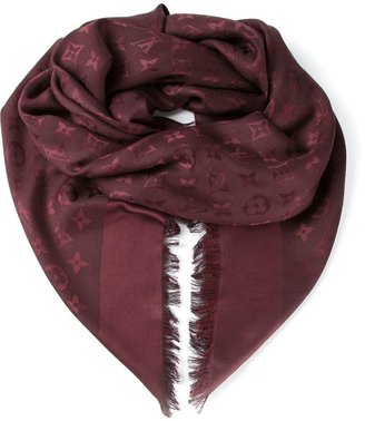 Louis Vuitton VINTAGE signature logo scarf