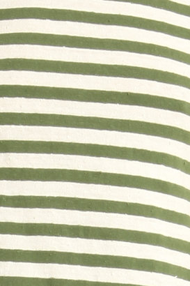 A.L.C. Top Shoulder Snap in Green Stripe