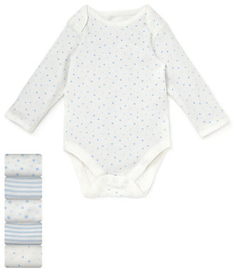 Marks and Spencer 5 Pack Pure Cotton Assorted Bodysuits