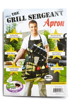 BIG MOUTH TOYS 'The Grill Sergeant' Camouflage Apron