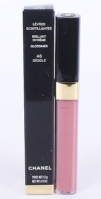Chanel Brillant Extreme Glossimer Lip Gloss 46 Giggle 0.19oz./5.5g.
