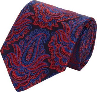 Duchamp Ornate Paisley Silk Jacquard Neck Tie