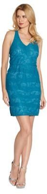 Laundry by Shelli Segal Paloma Stretch Lace Tiered Dress