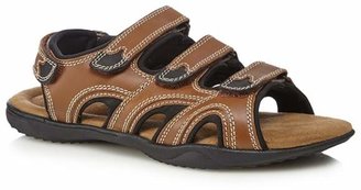 Mantaray - Tan Leather Sandals