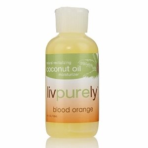 Livpurely Organics Natural Revitalizing Coconut Oil Moisturizer for Face and Body, Lemon