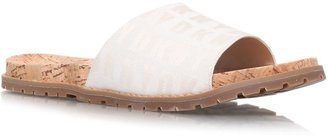 DKNY Slide flat slip on sandals