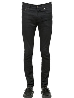 Saint Laurent 15cm Slim Stretch Cotton Denim Jeans
