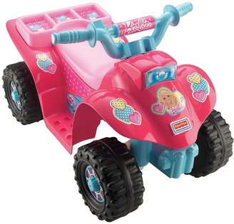 Fisher-Price Power Wheels Barbie Ride-On Lil' Quad by