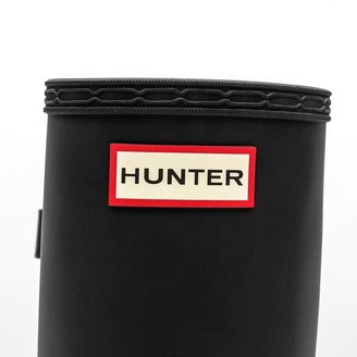 Hunter Wellies Original Back Adjustable - Womens - Black