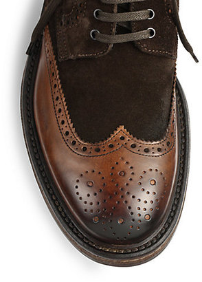To Boot Colgate Wingtip Lace-Up Boots