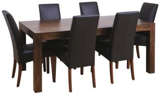 Dakota 175 Cm Table And 6 Rimini Chairs
