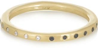 SCOSHA Day and Night 14-karat gold diamond ring