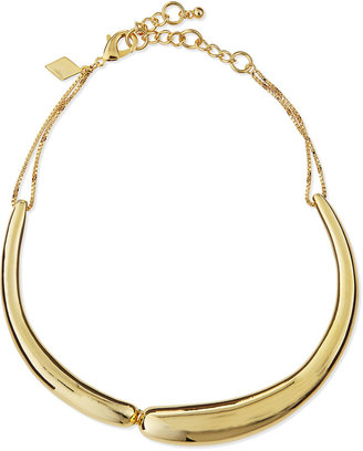 Sequin Golden Collar Necklace