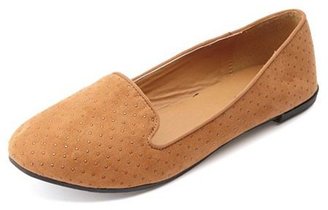 Charlotte Russe Studded Smoking Slipper Loafers