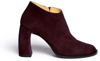 Ann Demeulemeester Suede ankle boots